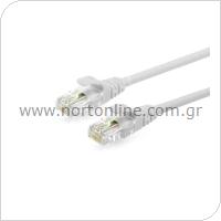Καλώδιο Δικτύου UTP Cable CAT5e 2m Smoke (Ασυσκεύαστο)
