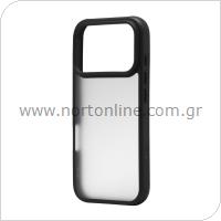 Θήκη TPU & PC inos Apple iPhone 17 Pro Flame Μαύρο