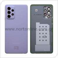 Battery Cover Samsung A525F Galaxy A52 4G Violet (Original)