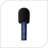Ασύρματο Μικρόφωνο Bluetooth Joyroom JR-MC5 με Ηχείο (Karaoke) Μπλε