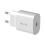 Travel Fast Charger Devia RLC-380 20W with Single Output USB C PD Rocket White