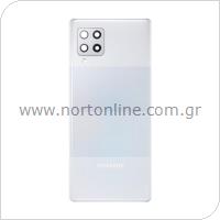 Battery Cover Samsung A426B Galaxy A42 White (Original)