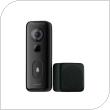 Ασύρματο Κουδούνι Πόρτας Xiaomi Smart Doorbell 3S με Κάμερα & Wi-Fi BHR7068GL Μαύρο