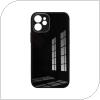 Θήκη TPU & Glass inos Apple iPhone 12 mini CamGuard Μαύρο