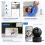 Home Security Camera C22 Imilab 360° 3K Black