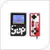 Κονσόλα Παιχνιδιών SUP GameBoy + Χειριστήριο με 400 Παιχνίδια Μαύρο