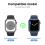 Θήκη PC με Tempered Glass Ahastyle WG115 Apple Watch 7/8/9 45mm Upgrade σε Ultra Μπλε