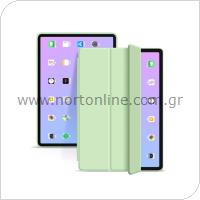 Flip Smart Case inos Apple iPad Air 4/ 5 with TPU Back Cover Cactus Green