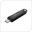 USB 3.1 Flash Disk SanDisk Ultra SDCZ460 USB C 64GB 150MB/s Μαύρο