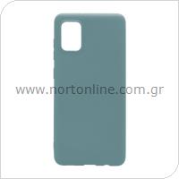 Θήκη Soft TPU inos Samsung A315F Galaxy A31 S-Cover Πετρόλ