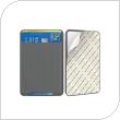 Silicon Card Pocket AhaStyle PT133-S for Smartphones Dark Grey