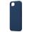 Θήκη Liquid Silicon inos Apple iPhone 16e 5G Velvet Σκούρο Μπλε