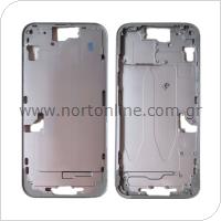 Middle Plate Apple iPhone 15 Plus Blue (OEM)