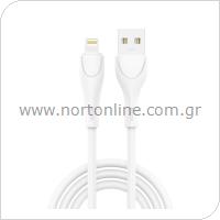 USB 2.0 Cable inos UltraCon USB A to Lightning 1m White