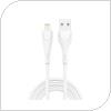 USB 2.0 Cable inos UltraCon USB A to Lightning 12W 1m White