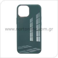 Θήκη TPU & Glass inos Apple iPhone 13 mini CamGuard Πράσινο