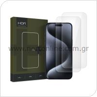 Tempered Glass Full Face Hofi Pro+ Apple iPhone 16 Pro Max Clear (2 pcs)