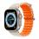 Λουράκι Devia Sport6 Silicone Apple Watch (38/ 40/ 41mm) Two-Tone Deluxe Starlight-Πορτοκαλί