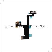 On/Off Flex Cable Apple iPhone 6 with Flash & Microphone (OEM)