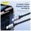 Καλώδιο Σύνδεσης USB 2.0 Foneng X119 Zinc Alloy Head Braided USB C σε USB C 100W 1m Μαύρο