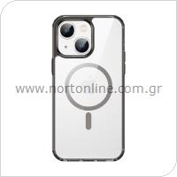 Θήκη TPU & PC Dux Ducis Clin2 Magnetic MagSafe Apple iPhone 14 Plus Διάφανο-Γκρι
