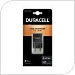 Φορτιστής Ταξιδίου Duracell με Έξοδο USB 2.1A Μαύρο
