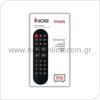 Τηλεχειριστήριο inos Simply για Samsung, LG, Sony, Philips & Panasonic TVs (Ready To Use)