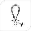 USB 2.0 Cable Woven Adjustable Lanyard Devia EC428 USB C to USB C PD 60W 1.6m Cable Pro5 Dark Blue
