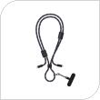 USB 2.0 Cable Woven Adjustable Lanyard Devia EC428 USB C to USB C PD 60W 1.6m Cable Pro5 Dark Blue