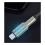 Καλώδιο Σύνδεσης USB 2.0 Devia EC417 Braided USB A to Lightning με Φωτάκι 1.5m Mars Μαύρο-Ασημί