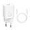 Travel Fast Charger Baseus Super Si 1C with USB C Output 25W & USB C Cable 1m White