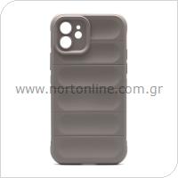 Shield TPU inos Apple iPhone 12 Stripes Light Grey