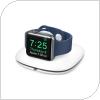 Desktop Foldable Holder AhaStyle PT126 for Apple iWatch Charging White