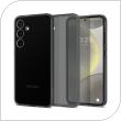 TPU Spigen Liquid Crystal Case Samsung S921B Galaxy S24 5G Crystal Clear-Grey