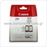 Μελάνι Canon Inkjet PG-545 8287B005 Μαύρο & CL-546 B53046N06C  Έγχρωμο