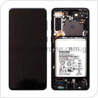 LCD with Touch Screen, Front Cover & Battery Samsung G996B Galaxy S21 Plus 5G Phantom Black (Original)