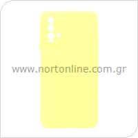 Θήκη Soft TPU inos Xiaomi Redmi 9T S-Cover Κίτρινο