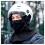 Motorcycle Balaclava Rockbros YPP034 Fleece Windproof Waterproof Black