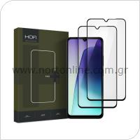 Tempered Glass Full Face Hofi Pro+ Xiaomi Redmi 14C/ Poco C75 Μαύρο (2 τεμ.)