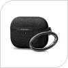 Silicon Case Spigen Urban Fit Apple AirPods Pro with Hook Black