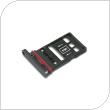 Βάση Κάρτας Sim & SD Huawei Mate 20 Pro Μαύρο (OEM)