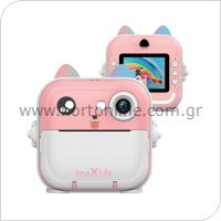 Digital Printing Camera Maxlife MXPC-100 for Kids Pink