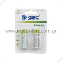Μπαταρία Επαναφορτιζόμενη GSC Evolution AA 2300mAh HR06 1.2V (2 τεμ.)
