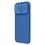 Soft TPU & PC Back Cover Case Nillkin Camshield Pro Apple iPhone 15 Pro Max Blue