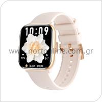 Smartwatch myPhone Pastel 1.75'' Gold/Tea Rose