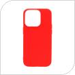 Θήκη Soft TPU inos Apple iPhone 15 Pro 5G S-Cover Κόκκινο