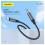 Καλώδιο Ήχου Foneng BM31 Metal Lightning σε 3.5mm 1m Μαύρο