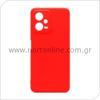 Θήκη Soft TPU inos Xiaomi Poco X5 5G/ Note 12 5G S-Cover Κόκκινο