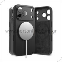 Silicone Case Ringke Magsafe Apple iPhone 17 Pro Magnetic Black