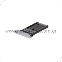 Sim & SD Card Holder Samsung S921B Galaxy S24 5G/ S926B Galaxy S24 Plus 5G Grey (Original)